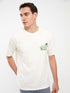 LC Waikiki Crew Neck Short Sleeve Printed Combed Cotton Men's T-shirt